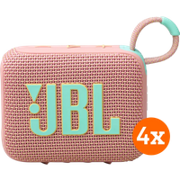 Koop met korting - JBL Go 4 Roze 4-pack