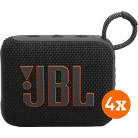 Koop met korting - JBL Go 4 Zwart 4-pack