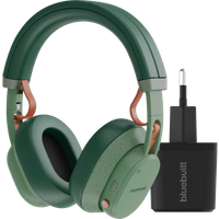 Koop met korting - Fairbuds XL Groen + BlueBuilt Quick Charge Oplader met Usb A