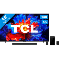 Koop met korting - TCL 98" QLED P81K 4K (2025) +TCL Q85H PRO