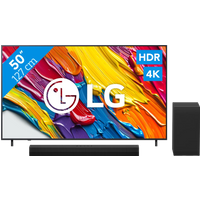 Koop met korting - LG 50" QNED82 4K (2025) + LG DS40T