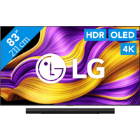 Koop met korting - LG 83" OLED EVO G55 4K (2025) + Sonos Arc Ultra Zwart