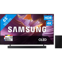 Koop met korting - Samsung 65" OLED 4K S85F (2025) + Samsung HW-B750F Zwart