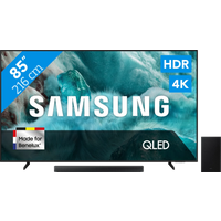 Koop met korting - Samsung 85" QLED 4K Q7FA (2025) + Samsung HW-B66CF Zwart