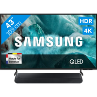 Koop met korting - Samsung 43" QLED 4K Q7F4 (2025) + Samsung HW-S60D Zwart (2024)