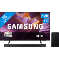 Koop met korting - Samsung 55" OLED S85F 4K (2025) + Samsung HW-B750F (2025)