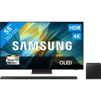 Koop met korting - Samsung 55" OLED S95F 4K (2025) + Samsung HW-S800D Zwart