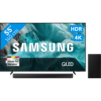 Koop met korting - Samsung 55" QLED 4K Q7F4 (2025) + Samsung HW-B66CF Zwart
