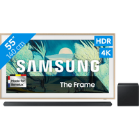 Koop met korting - Samsung 55" The Frame LS03FA (2025) + Samsung HW-S800D Zwart (2024)