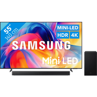 Koop met korting - Samsung Mini-led 55" M73H (2026) + Samsung HW-B66CF (2025)