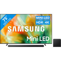 Koop met korting - Samsung Mini-led 75" M83H (2026) + Samsung HW-QS700F (2025)
