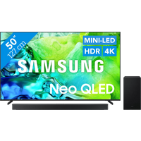 Koop met korting - Samsung Neo QLED 50" QN80H (2026) + Samsung HW-B750F (2025)