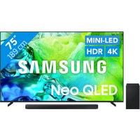Koop met korting - Samsung Neo QLED 75" QN80H (2026) + Samsung HW-Q600H (2026)