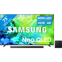 Koop met korting - Samsung Neo QLED 75" QN80H (2026) + Samsung HW-QS700F (2025)