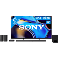 Koop met korting - Sony 65'' Bravia 8 OLED 4K (2024) + Sony Bravia Theatre System 6 Zwart