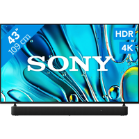 Koop met korting - Sony Bravia 3 43" 4K Led (2025) + Sony HT-S2000 Zwart