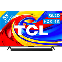 Koop met korting - TCL 55" QLED P79L 4K (2026) + TCL S45H 2.0 Soundbar
