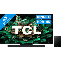 Koop met korting - TCL 65" QD Mini-led C71K 4K (2025) + TCL Q65H