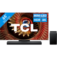 Koop met korting - TCL 65" QD Mini-led C81K 4K (2025) + TCL Q65H