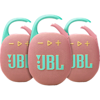 Koop met korting - JBL Clip 5 Roze 3-pack