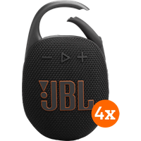 Koop met korting - JBL Clip 5 Zwart 4-pack