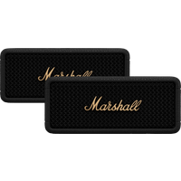 Koop met korting - Marshall Emberton III BT Black & Brass Duo Pack