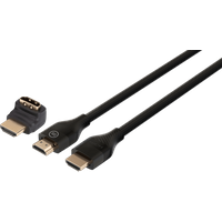 Koop met korting - BlueBuilt HDMI Kabel 4K 120Hz / 8K 60Hz Nylon 3 Meter + 90° adapter