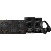 Koop met korting - Pioneer DJ DDJ-FLX4 + Pioneer DJ HDJ-X5 Zwart + Pioneer DJ DM-40D Zwart