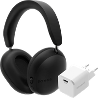 Koop met korting - Sonos Ace Zwart + BlueBuilt Power Delivery Oplader met Usb C