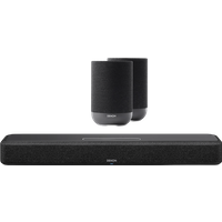 Koop met korting - Denon Home Soundbar 550 + Denon Home 200 Zwart (2x)