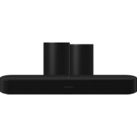 Koop met korting - Sonos Beam Gen2 Zwart + 2x Era 100 Zwart