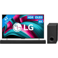 Koop met korting - LG 42" OLED EVO C54 4K (2025) + LG DS80TR