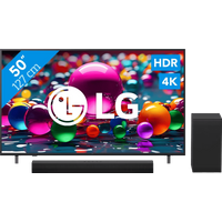 Koop met korting - LG 50" Smart UA75 4K (2025) + LG DS40T