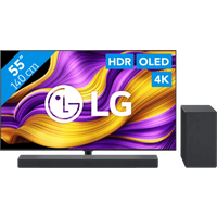 Koop met korting - LG 55" OLED EVO G56 4K (2025) + LG DSC9S
