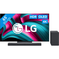 Koop met korting - LG 65" OLED EVO C54 4K (2025) + LG DSC9S