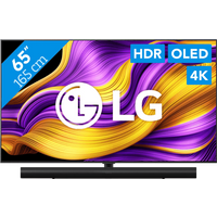 Koop met korting - LG 65" OLED EVO G56 4K (2025) + Sonos Arc Ultra Zwart