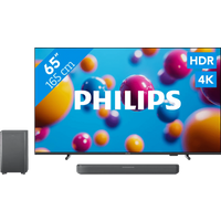 Koop met korting - Philips 65'' PUS7000 4K (2025) + Philips TAB5309