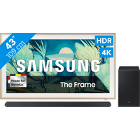 Koop met korting - Samsung 43" The Frame LS03FA (2025) + Samsung HW-S700D Zwart (2024)
