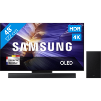 Koop met korting - Samsung 48" OLED S90F (2025) + Samsung HW-B66CF Zwart