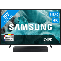 Koop met korting - Samsung 50" QLED 4K Q7F4 (2025) + Samsung HW-S60D Zwart (2024)