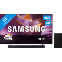 Koop met korting - Samsung 55" OLED 4K S85F (2025) + Samsung HW-B66CF Zwart