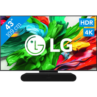 Koop met korting - LG 43" QNED86 EVO 4K (2025) + Sonos Ray Zwart
