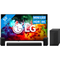 Koop met korting - LG Mini-led 50" QNED71 (2026) + LG DS60TR