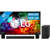 Koop met korting - LG Mini-led 55" QNED71 (2026) + LG DS60TR