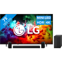 Koop met korting - LG Mini-led 75" QNED70 (2026) + LG DS60TR
