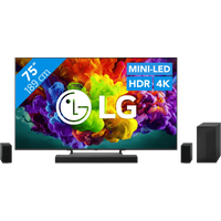 Koop met korting - LG Mini-led 75" QNED93 (2026) + LG DS60TR