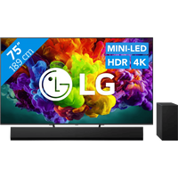 Koop met korting - LG Mini-led 75" QNED93 (2026) + LG DSG10TY