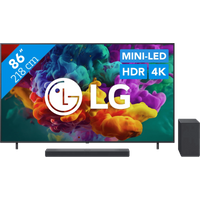 Koop met korting - LG Mini-led 86" QNED85 (2026) + LG DSC9S