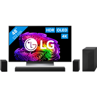 Koop met korting - LG OLED 48" G6 (2026) + LG DS60TR