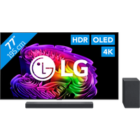 Koop met korting - LG OLED 77" G6 (2026) + LG DSC9S
